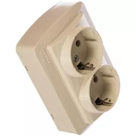 Двойная розетка Lezard DEMET 711-0300-127