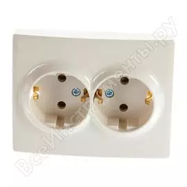Двойная розетка Lezard