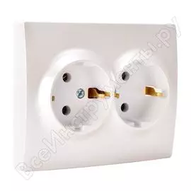Двойная розетка Lezard