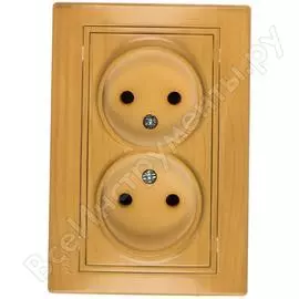 Двойная розетка Lezard