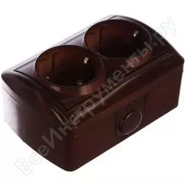 Двойная розетка Lezard