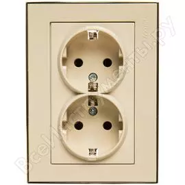 Двойная розетка Lezard