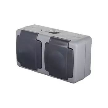 Двойная розетка MAKEL 36064201