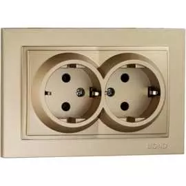 Двойная розетка MONO ELECTRIC
