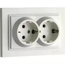 Двойная розетка MONO ELECTRIC