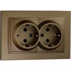 Двойная розетка MONO ELECTRIC