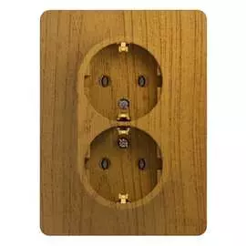 Двойная розетка Systeme Electric GLOSSA GSL000524