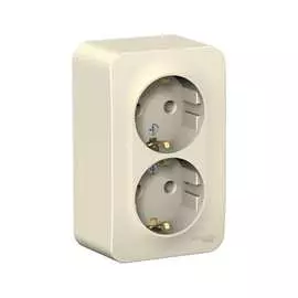 Двойная розетка Systeme Electric BLANCA BLNRA010212