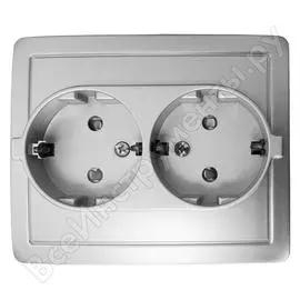 Двойная розетка Simon 1590451-033
