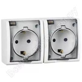 Двойная розетка Simon 1594443-030