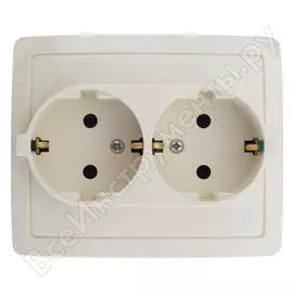 Двойная розетка Simon 1590456-031