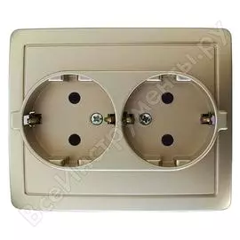 Двойная розетка Simon 1590456-034