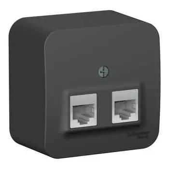 Двойная розетка Systeme Electric Blanca BLNIA045116