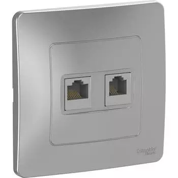 Двойная розетка Systeme Electric Blanca BLNIS045113