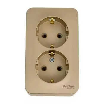 Двойная розетка Systeme Electric Blanca BLNRA010204