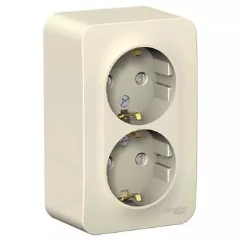 Двойная розетка Systeme Electric BLANCA BLNRA011202