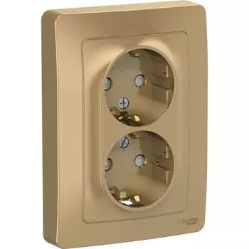 Двойная розетка Systeme Electric Blanca BLNRS001124