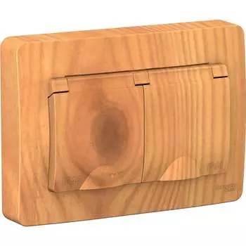 Двойная розетка Systeme Electric Blanca BLNRS441125