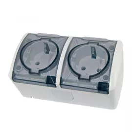 Двойная розетка TDM ELECTRIC Селигер SQ1818-0009