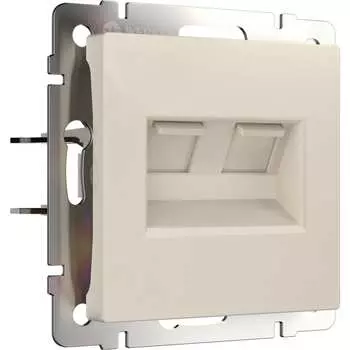 Двойная розетка WERKEL ethernet rj-45 a062429