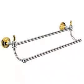Двойная штанга для полотенец MELANA 820002