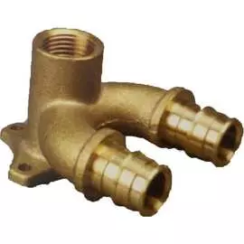 Двойная водорозетка для труб из сшитого полиэтилена Pex qe One Plus 3204023106