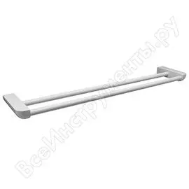 Двойной держатель полотенец wasserkraft kammel k-8340white