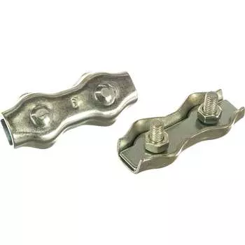 Двойной канатный зажим КРЕП-КОМП Duplex зд6ф