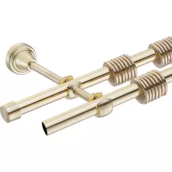 Двойной карниз Peora