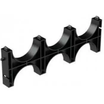 Двойной кластер держатель для труб 110 мм ООО МеталлТоргСтрой Кл500 110-3