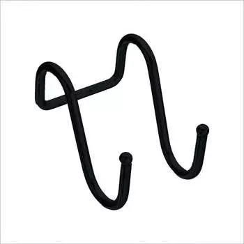 Двойной крючок на рейлинг lemax R-KR-A BL