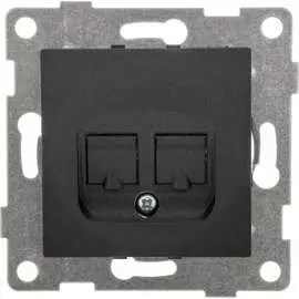 Двойной механизм телефонной розетки GUSI Electric Ugra С11Т2-010