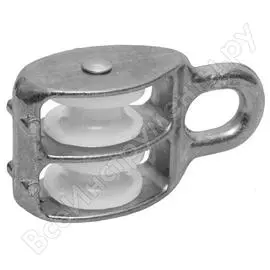Оцинкованный двойной блок для троса Tech-Krep 112731