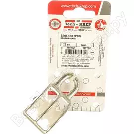 Оцинкованный двойной блок для троса Tech-Krep 112730