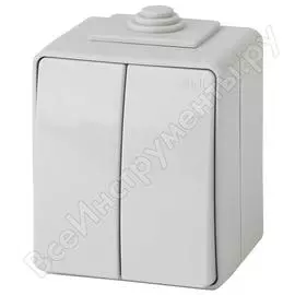 Двойной переключатель ЭРА Эксперт 11160603 Б0035979