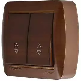 Двойной проходной выключатель Lezard DEMET 711-0500-106