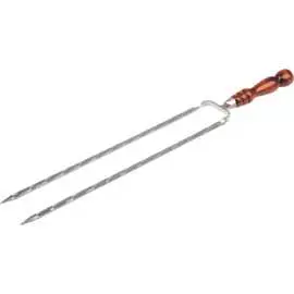 Двойной шампур ООО Маркет 55 см МК2248