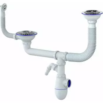 Двойной сифон Unicorn B710V 544823