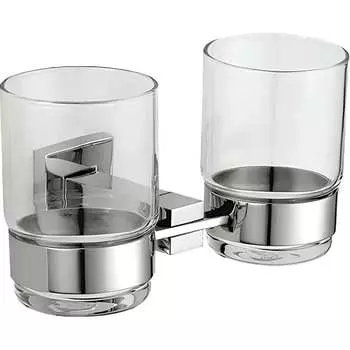 Двойной стаканчик для зубных щеток Nofer Barcelona 16914.B