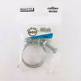 Двойной стальной хомут Boutte