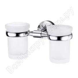 Двойной стеклянный держатель WasserKraft