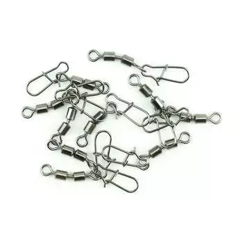 Двойной вертлюг Namazu rolling swivels with nice snap N-FT-HSD12