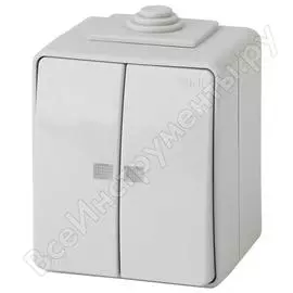 Двойной выключатель ЭРА 11160503 Б0035977