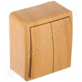 Двойной выключатель ЭРА 11-1204-11 Эксперт Б0020665