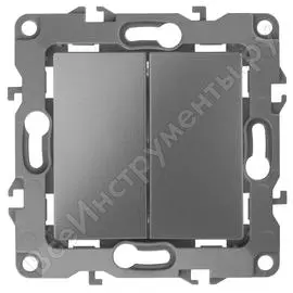 Двойной выключатель ЭРА 12-1104-12 12 Б0019287