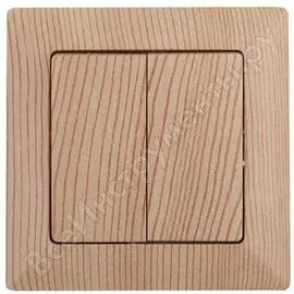 Двойной выключатель Intro Solo 410411 Б0043290