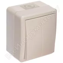 Двойной выключатель ЭРА 11-1405-01 Эксперт Б0020677