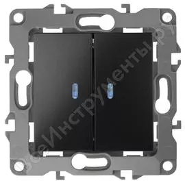 Двойной выключатель ЭРА 12-1105-05 Б0014661