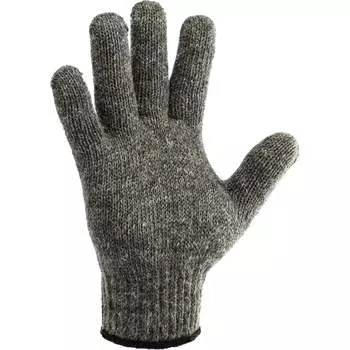 Двойные трикотажные полушерстяные перчатки Сибшнур Аляска 109КД