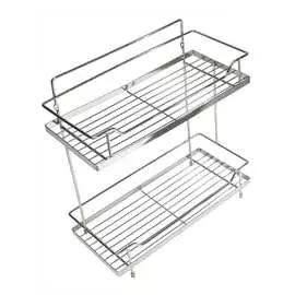 Двухъярусная полка для ванной комнаты Аквалиния